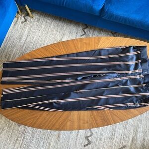 Navy w/ Red & White Stripe ASOS Dress Pants